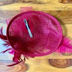 Fancy Tea Party Clip On Feather Mesh Hat Photo 3