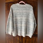 IRO  | Sagal Sweater in Grey Stripe Wool Alpaca Blend | M Photo 4