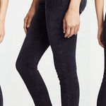 RE/DONE New Redone Black High Rise‎ Ankle Crop Sz 27 Photo 0