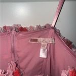 Hutch  Monaco Strapless Ruffle Tiered
Plissé Gown 00P red and pink dress Photo 3