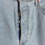 Levi's  Blue ribcage straight ankle Jeans with Vintage-Inspired Style size 31x27 Photo 5