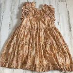 Ulla Johnson  Adele Floral Ruffle Mini Dress Size 4 Photo 4