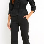 My Michelle  Gray Blazer Size Medium with Pockets Photo 0