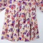 IRO NEW Paris galary silk blend floral print fit and flare dress, French 38 Photo 10