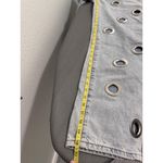 Edikted  Light Wash Blue Silver‎ Eyelet Grommet Jeans M Photo 9