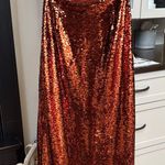 Marie Oliver Sequin Midi Pencil Skirt Photo 4