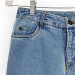 Newport News JEANOLOGY COLLECTION Rose Embroidered Jeans Size 4 Vintage Flare Photo 3