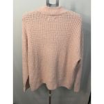 Sonoma  Goods For Life Womens XL Pink Cable Knit Mock Neck Sweater Soft‎ Photo 4