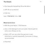 Aerie  Shine Rib Bikini Royal Blue Photo 9