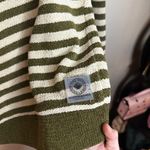 Scotch & Soda  Olive and White Striped Sweater Photo 3