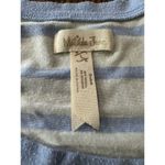 Matilda Jane T Shirt Womens Large Blue White Striped Long Sleeve Modal Blend Top Photo 1