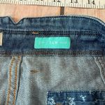 Pilcro and the Letterpress  Patchwork Carpenter Jeans Straight Size 31 Hi Rise Boho Photo 4