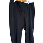 Talbots  Women's Size 10 High Waist Straight Leg Pants Black Dress Office NWT Photo 1