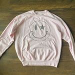 Light Pink Smiley Sweatshirt Photo 0