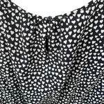 J.Crew Mercantile Black White Hearts Dress Photo 3