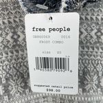 Free People NEW At The Lodge Pullover Top Size XS Grey Frost Combo Fair Isle Ski Photo 6