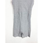 Years Of Ours Johanna Gray Rib Onesie Size Large Athletic Romper Stretch Comfy Photo 10