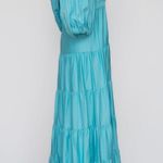 Alice + Olivia . Shayla Tiered Gathered Cotton-blend Maxi Dress. Photo 4