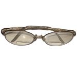 Marchon Tres Jolie 109 Champaign Gold Full Rim Eyeglasses Frame 53 Photo 8