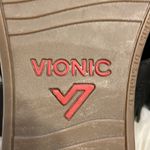 Vionic  Sandals size 10 BNWOT stripes adjustable see pictures color black Photo 9