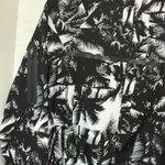 Fabletics DIANA Bomber Jacket Black White Malibu Leaf Print w/Hot Coral Zip M Photo 5