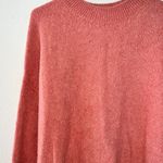 & Other Stories Long Sleeve Crew Neck Pullover Wool Blend Sweater in Peachy Photo 2