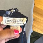 Impressions of California Blue Floral Skirt Photo 2