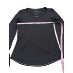 Athleta  Women's XS Black Long Sleeve Workout Top with Thumb Holes Photo 7