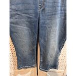 Lane Bryant  Womens Denim Capri Pull-On Elastic Waist Jeans Blue Size 18 Photo 2
