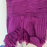Purple one shoulder dress Size 4 Photo 2