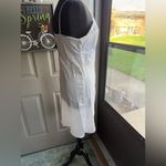 Vintage white lace slip dress, size large Photo 5