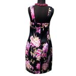 Cache Floral Peek A Boo Front Criss Cross Lined Dress New Day Event NWT $158 Photo 2