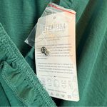 BTFBM Green Strappy Jumpsuit Smocked Waist Romper Ruffle Trim Playsuit XL Photo 8