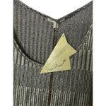 Paper Planes Shimmery Gold Stripe Shift Dress w/ Long Necklace Women's 3X New Size undefined Photo 2