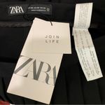 ZARA  Pleated PANEL SKORT in Black, Size XS, NWT Photo 5