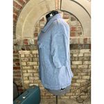 winter silks sweater cardigan blue 100% silk` Size L Photo 2