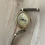 Wittnauer Rare Vintage Mechanical Ladies Watch Gold Filled Bracelet Gold Dial Photo 2