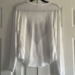 Chrldr Women’s White Long Sleeve ‘All I Need is Love’ Heart Shirt Black Size XS Photo 6