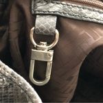 Cole Haan Python Gray purse/tote bag! 15”x19” Photo 9