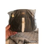 Woman's Teen Black Mini Bow & Buckle Backpack Zip Up New Photo 4