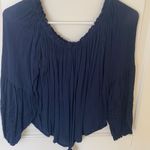 Off the shoulder shirt Blue Size L Photo 0
