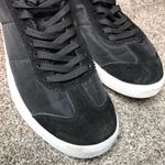 GREATS Brooklyn Black Suede Nylon Fashion Sneakers Size 7.5 Photo 5