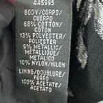 Monique Lhuillier ML Monique L’huillier Black & Silver Formal Maxi Gown Dress Size 0 Photo 9