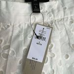 Banana Republic  Eyelet Maxi Skirt Floral Lined in New Off White Size LP NWT Photo 9