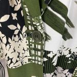 Susan Graver GRAVER Printed LK Fushion Blazer Women's Size 3X Mixed Print Green Photo 5