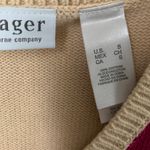 Beige Argyle Sweater Tan Size XS Photo 2