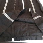 Talbots Petites A line Ribbon stripe linen blend skirt size 4 Petite Photo 2