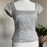 Vintage Y2K BlackTie Women’s 2 Silver Beaded Top Zip‎ Up Blouse Formal Cocktail Photo 0