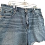 Ralph Lauren Lauren Cut Off Denim Shorts Women's 18 Blue Boho Western Hippie Photo 1