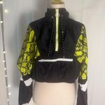 New Look Sport Black Neon Snake Print Cropped Windbreaker – M Photo 8